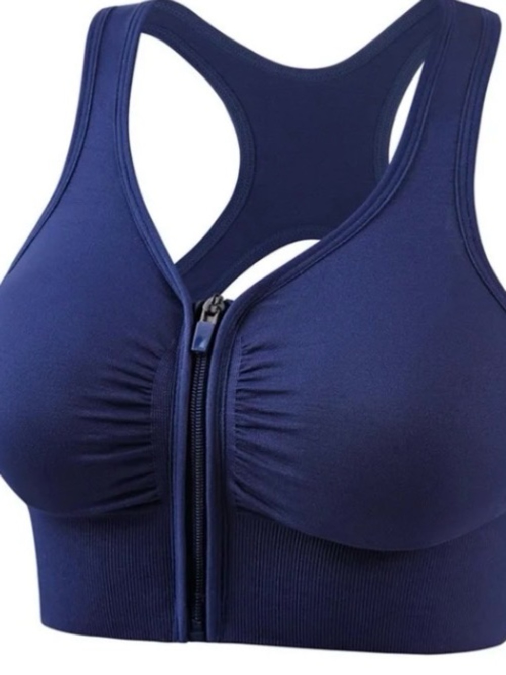 90 Degree by Reflex Seamless Textured Zip-Front Size L Excellent Condition
